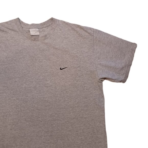 Nike Mens Size XL Short Sleeve T Shirt Gray Nike Logo Cotton Mens XL - Picture 9 of 9